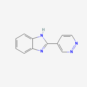 2-(Pyridazin-4-yl)-1H-benzo[d]imidazole