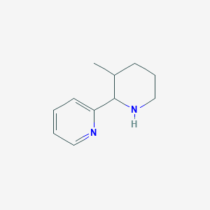 2-(3-Methylpiperidin-2-yl)pyridine