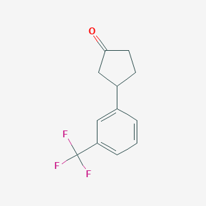 3-(3-(Trifluoromethyl)phenyl)cyclopentanone