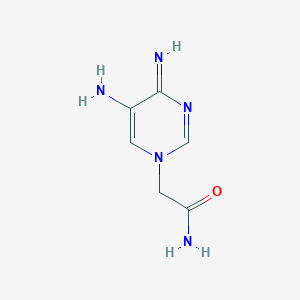 2-(5-Amino-4-iminopyrimidin-1(4H)-yl)acetamide