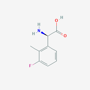 (R)-2-Amino-2-(3-fluoro-2-methylphenyl)acetic acid