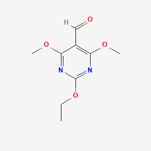 2-Ethoxy-4,6-dimethoxypyrimidine-5-carbaldehyde