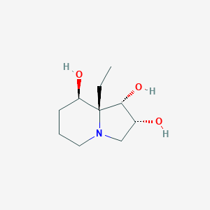 (1S,2R,8R,8AR)-8a-ethyloctahydroindolizine-1,2,8-triol