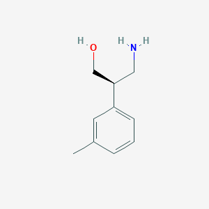 (R)-3-Amino-2-(m-tolyl)propan-1-ol