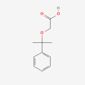 2-((2-Phenylpropan-2-yl)oxy)acetic acid