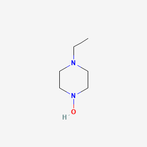 molecular formula C6H14N2O B13099035 4-Ethylpiperazin-1-ol CAS No. 75210-67-2