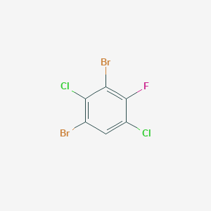 2,4-Dibromo-3,6-dichlorofluorobenzene