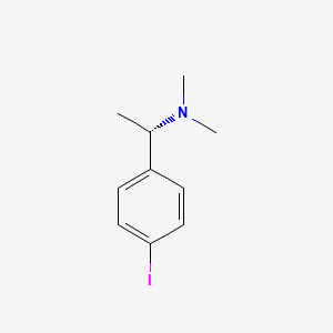 (S)-1-(4-Iodophenyl)-N,N-dimethylethanamine