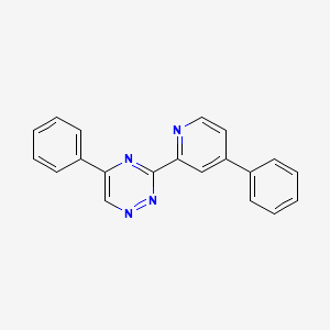 5-Phenyl-3-(4-phenylpyridin-2-yl)-1,2,4-triazine