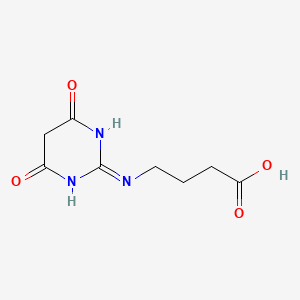 4-((4,6-Dioxo-1,4,5,6-tetrahydropyrimidin-2-yl)amino)butanoic acid