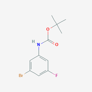 Tert-butyl (3-bromo-5-fluorophenyl)carbamate