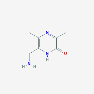 6-(Aminomethyl)-3,5-dimethylpyrazin-2(1H)-one