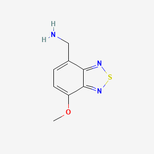 (7-Methoxybenzo[c][1,2,5]thiadiazol-4-yl)methanamine