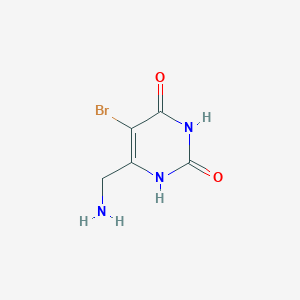 6-(Aminomethyl)-5-bromopyrimidine-2,4(1H,3H)-dione