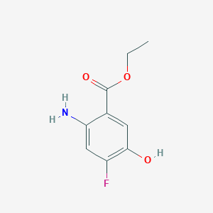 Ethyl 2-amino-4-fluoro-5-hydroxybenzoate