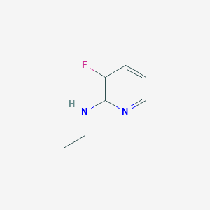 molecular formula C7H9FN2 B13099425 N-ethyl-3-fluoropyridin-2-amine 