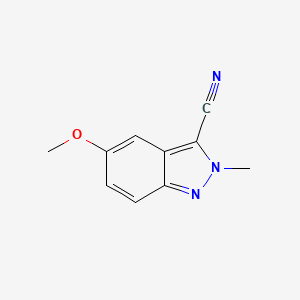 5-Methoxy-2-methyl-2H-indazole-3-carbonitrile