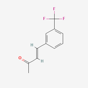molecular formula C11H9F3O B1309961 3-Buten-2-one, 4-(3-trifluoromethylphenyl)- CAS No. 80992-92-3