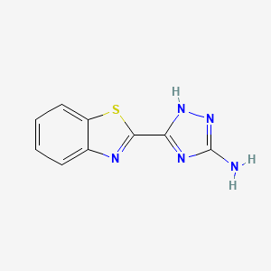 5-(Benzo[d]thiazol-2-yl)-1H-1,2,4-triazol-3-amine