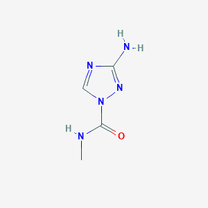 3-amino-N-methyl-1H-1,2,4-triazole-1-carboxamide