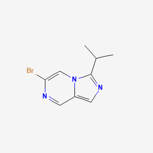 6-Bromo-3-isopropylimidazo[1,5-a]pyrazine