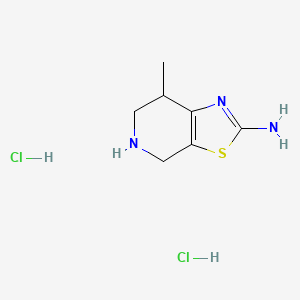 7-Methyl-4,5,6,7-tetrahydrothiazolo[5,4-c]pyridin-2-amine dihydrochloride