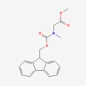 MethylN-(((9H-fluoren-9-yl)methoxy)carbonyl)-N-methylglycinate