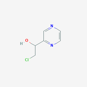 2-Chloro-1-(pyrazin-2-yl)ethanol