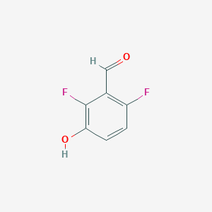 molecular formula C7H4F2O2 B130997 2,6-二氟-3-羟基苯甲醛 CAS No. 152434-88-3