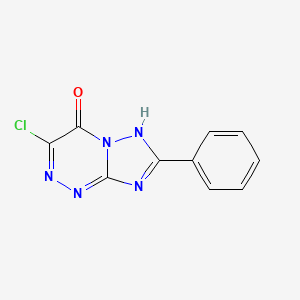 3-Chloro-7-phenyl[1,2,4]triazolo[5,1-c][1,2,4]triazin-4(6H)-one