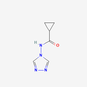 N-(4H-1,2,4-Triazol-4-yl)cyclopropanecarboxamide