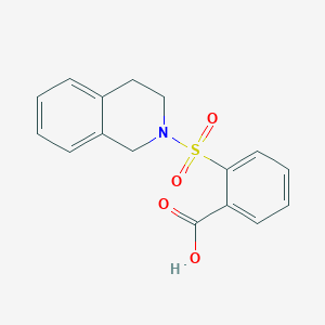 2-((3,4-Dihydroisoquinolin-2(1H)-yl)sulfonyl)benzoic acid