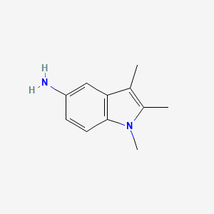 1,2,3-Trimethyl-1H-indol-5-ylamine