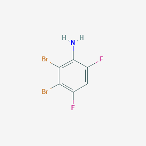 2,3-Dibromo-4,6-difluoroaniline