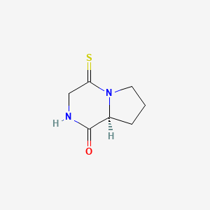 (S)-4-Thioxohexahydropyrrolo[1,2-a]pyrazin-1(2H)-one