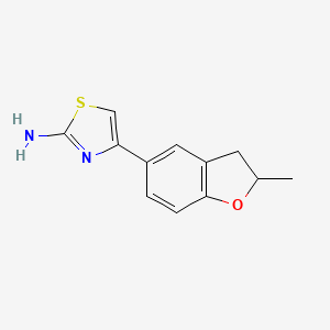 4-(2-Methyl-2,3-dihydro-benzofuran-5-yl)-thiazol-2-ylamine