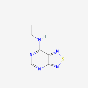 N-ethyl-[1,2,5]thiadiazolo[3,4-d]pyrimidin-7-amine