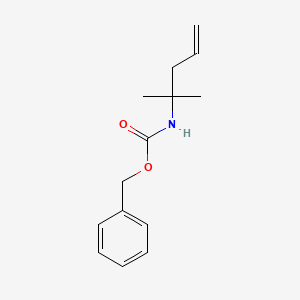 Benzyl (2-methylpent-4-EN-2-YL)carbamate