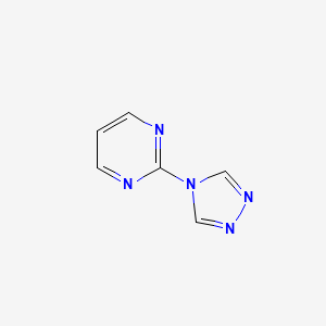 2-(4H-1,2,4-Triazol-4-yl)pyrimidine