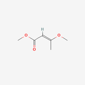 molecular formula C6H10O3 B1310041 (E)-3-Methoxy-2-butenoic acid methyl ester CAS No. 4525-28-4