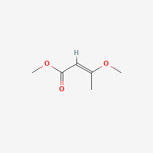 molecular formula C6H10O3 B1310041 （E）-3-甲氧基-2-丁烯酸甲酯 CAS No. 4525-28-4