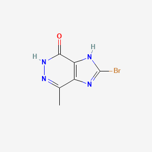 2-Bromo-7-methyl-1H-imidazo[4,5-d]pyridazin-4(5H)-one