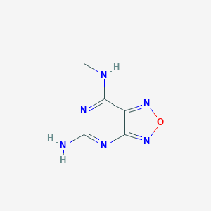 5-Amino-7-methylaminofurazano[3,4-d]pyrimidine