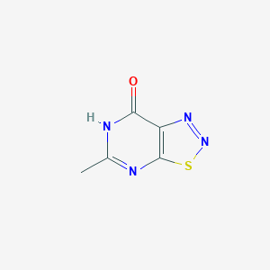 5-Methyl[1,2,3]thiadiazolo[5,4-d]pyrimidin-7(2H)-one