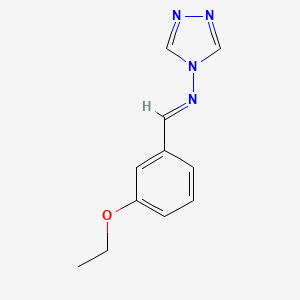 N-(3-Ethoxybenzylidene)-4H-1,2,4-triazol-4-amine