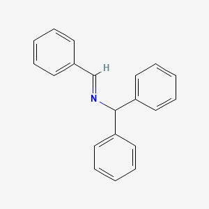 molecular formula C20H17N B1310060 N-苄亚甲基-N-(二苯甲基)胺 CAS No. 62506-88-1