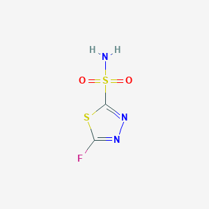 5-Fluoro-1,3,4-thiadiazole-2-sulfonamide