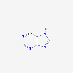 molecular formula C5H3IN4 B1310063 6-碘嘌呤 CAS No. 2545-26-8