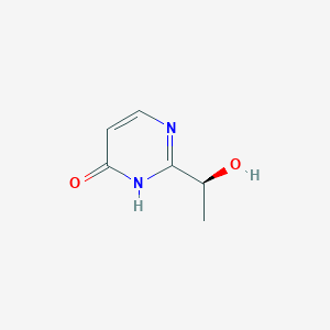 (S)-2-(1-Hydroxyethyl)pyrimidin-4(1H)-one