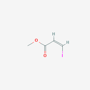 molecular formula C4H5IO2 B1310065 (Z)-3-Iodopropenoic acid methyl ester CAS No. 6214-23-9